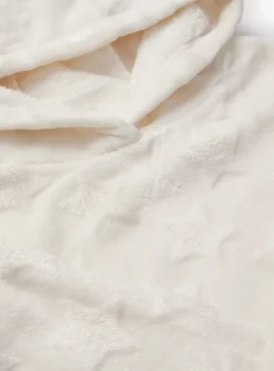 Cream Star Embossed Hooded Pyjama Set 4-5 years