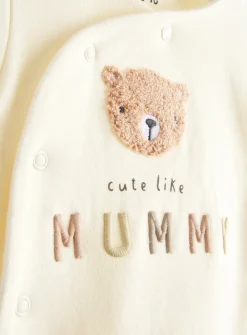 Cute Like Mummy Slogan Romper 12-18 months