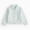 Daisy Embroidered Blue Denim Jacket 5-6 years