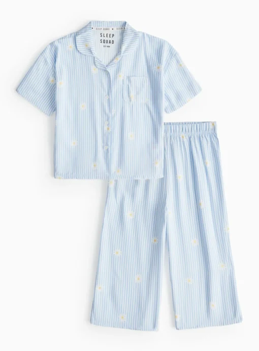 Daisy Print Pyjama Set 8-9 years