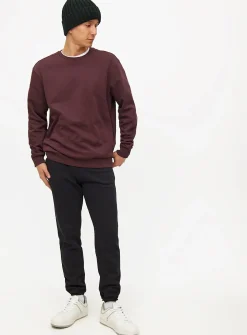 Dark Red Core Crew Neck Sweatshirt XL