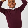 Dark Red V-Neck Jumper 2 Pack 4 years