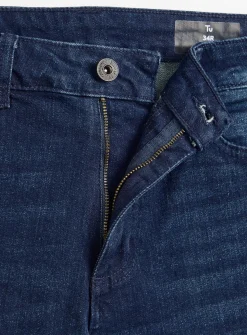 Dark Wash Straight Leg Jeans 38S