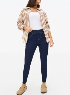 Dark Washed Denim Jeggings 20