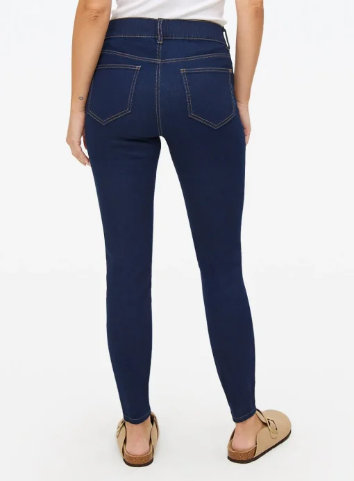 Dark Washed Denim Jeggings 20