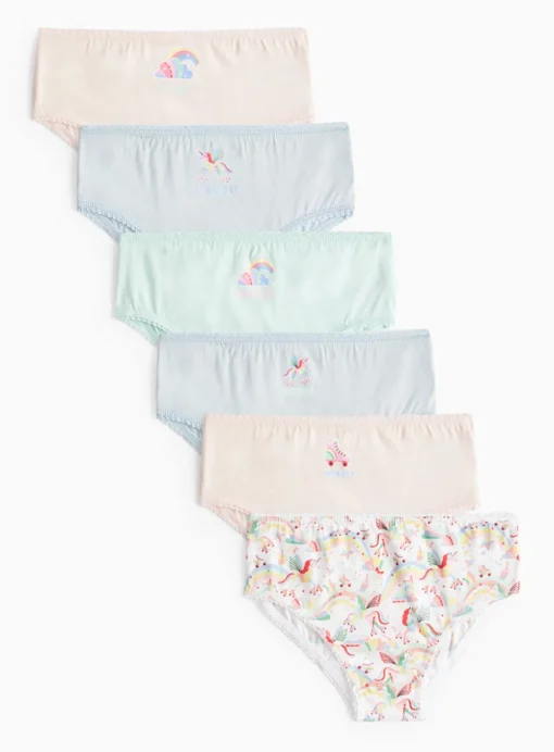 Days Of The Week Unicorn Print Briefs 10 Pack 4-5 years