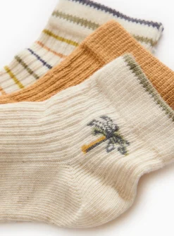 Desert Safari Print Socks 5 Pack 12-24 months