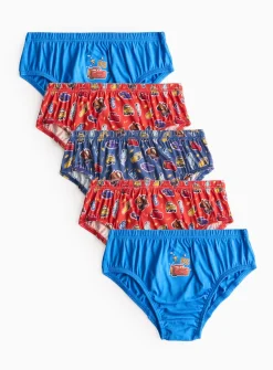 Disney Cars Character Printed Briefs 5 Pack 4-5 years