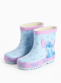 Disney Lilo & Stitch Blue Character Wellies 9 Infant