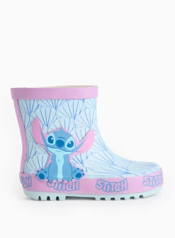 Disney Lilo & Stitch Blue Character Wellies 9 Infant