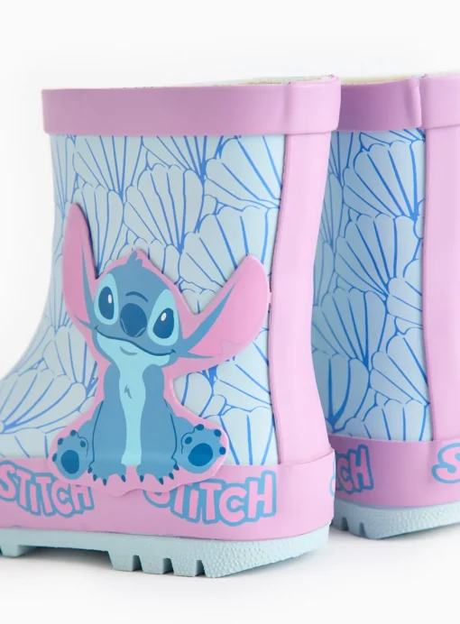 Disney Lilo & Stitch Blue Character Wellies 9 Infant