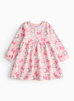 Disney Marie Pink Long Sleeve Dress 1-2 years
