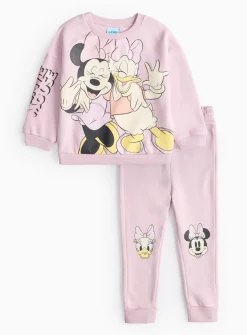 Disney Minnie & Daisy Lilac Sweatshirt & Joggers Set 1-2 years