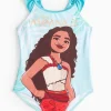 Disney Moana Blue Frill Swimsuit 3 years