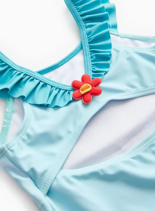 Disney Moana Blue Frill Swimsuit 3 years