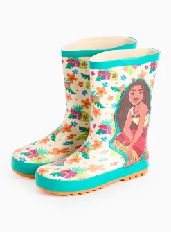 Disney Moana Printed Rubber Wellies 9 Infant