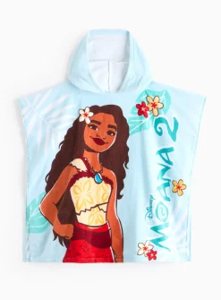 Disney Moana Towel Poncho One Size