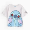 Disney Stitch Heart Eyes Print T-Shirt 6 years