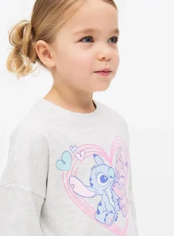 Disney Stitch Heart Graphic Pyjamas 3-4 years