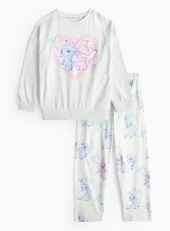 Disney Stitch Heart Graphic Pyjamas 3-4 years