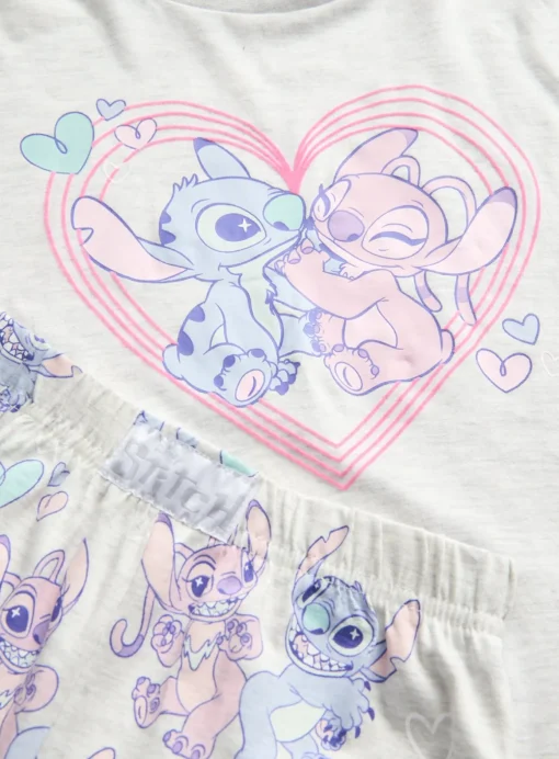 Disney Stitch Heart Graphic Pyjamas 3-4 years