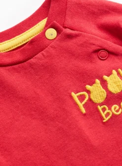 Disney Winnie The Pooh Novelty Sleepsuit & Hat Set 3-6 months