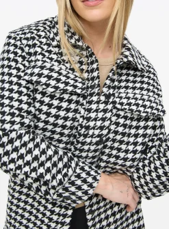 Dogtooth Check Shacket 18