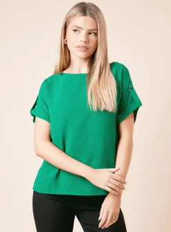 DOROTHY PERKINS Roll Sleeve Blouse 16