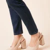 DOROTHY PERKINS Wide Fit Ellens Pointed Block Heel Slingback Court shoes 6