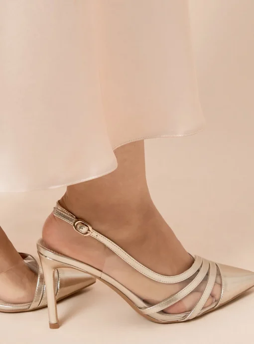 DOROTHY PERKINS Wide Fit Detroit Slingback Court Shoes 5