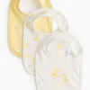 Easter Chick Printed Bibs 3 Pack One Size