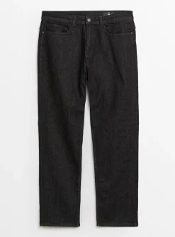 Everyday Black Straight Leg Denim Jeans 34R
