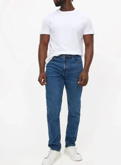 Everyday Mid Washed Denim Slim Fit Jeans 42R