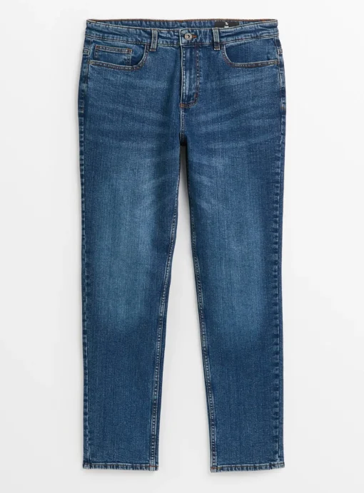 Everyday Mid Washed Denim Slim Fit Jeans 42R