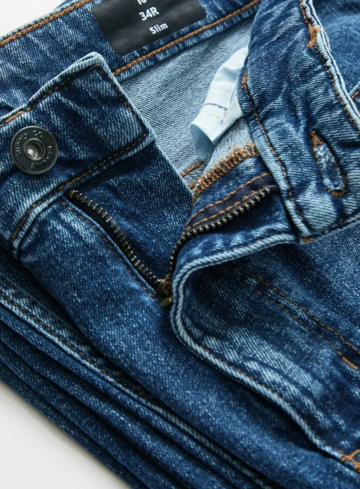Everyday Mid Washed Denim Slim Fit Jeans 42R