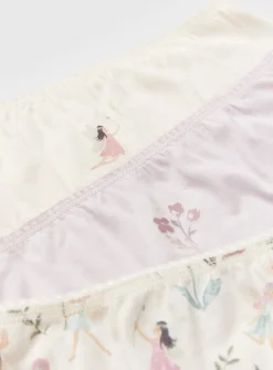 Fairy & Floral Print Briefs 10 Pack 4-5 years