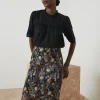 FATFACE Cally Jacquard Skirt 8