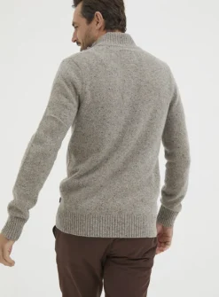 FATFACE Lambswool Half Neck Jumper S