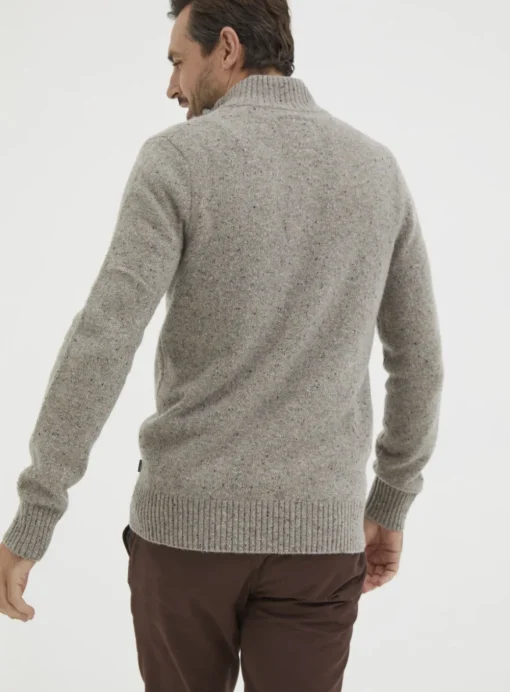 FATFACE Lambswool Half Neck Jumper S
