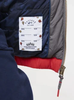 FATFACE Red Ellis Padded Jacket - 7-8 years