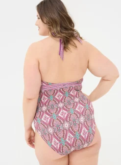 FATFACE Serena Detail Paisley Swimsuit 6