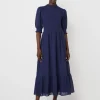 FINERY Amelia Dress - Navy 10