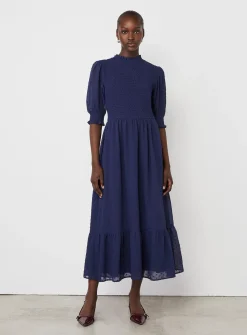 FINERY Amelia Dress - Navy 10