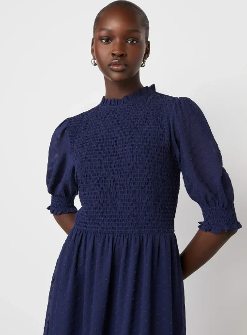 FINERY Amelia Dress - Navy 10