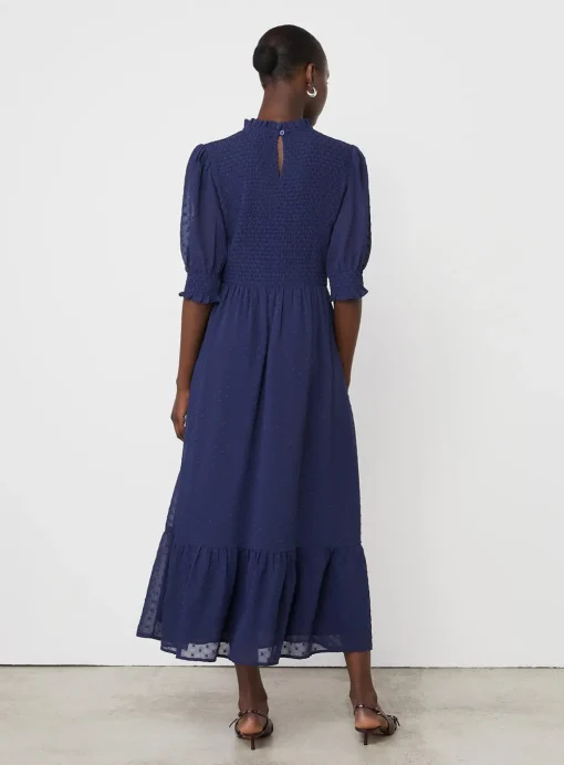 FINERY Amelia Dress - Navy 10