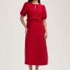FINERY Anika Dress Red 20
