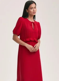 FINERY Anika Dress Red 20