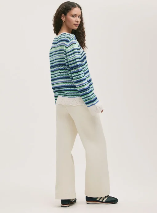 FINERY Audrenia Jumper Blue Stripe 16