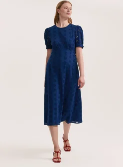 Finery Mela Dress Indigo 10