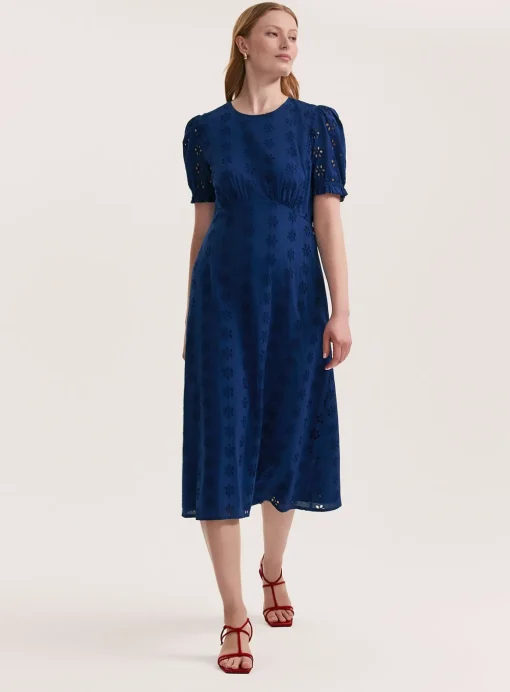 Finery Mela Dress Indigo 10